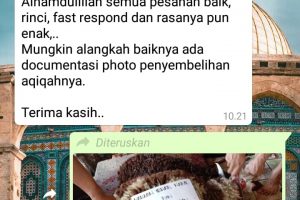 Tempat aqiqah di Bekasi Utara Enak