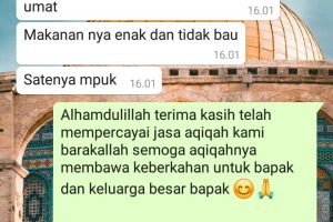Harga Paket Aqiqah Bekasi 2021 Rekomendasi