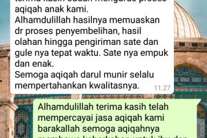 Paket aqiqah anak laki laki bekasi