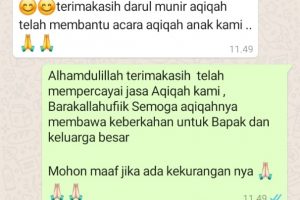 Paket Aqiqah Daerah Setu Bekasi