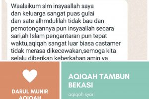paket aqiqah di tambun bekasi