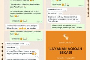 Jasa aqiqah terpercaya di kota Bekasi