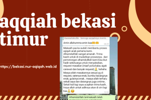 Harga Paket Aqiqah Daerah Bekasi Timur