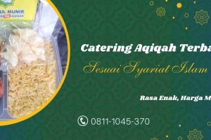 Paket Catering Aqiqah Daerah Muara Gembong